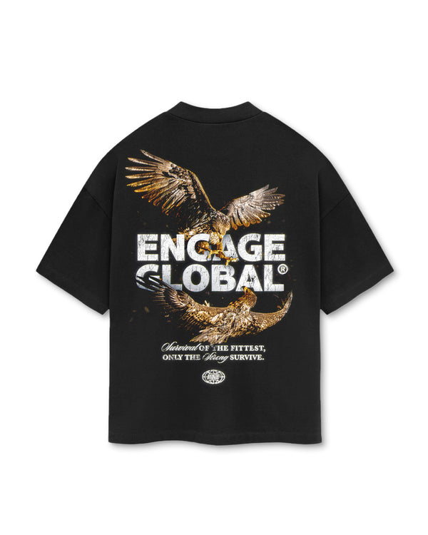 engage Engage 'Only The Strong' Oversized T-Shirt