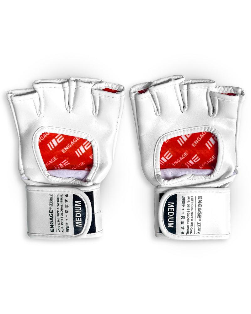 Engage Essential 4oz MMA Gloves (White)