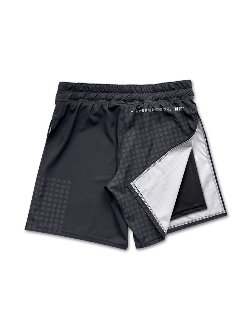 Engage Grid Tech (Black) 2-in-1 Gladiator Shorts