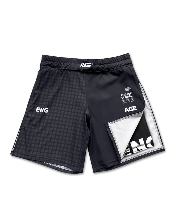 engage Grid Tech (Black) 2-in-1 Gladiator Shorts