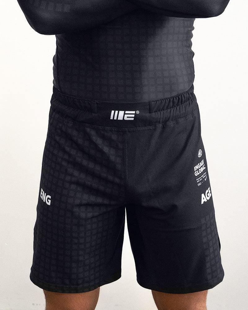 Engage Grid Tech (Black) MMA Grappling Shorts