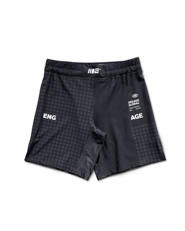 engage Grid Tech (Black) MMA Grappling Shorts