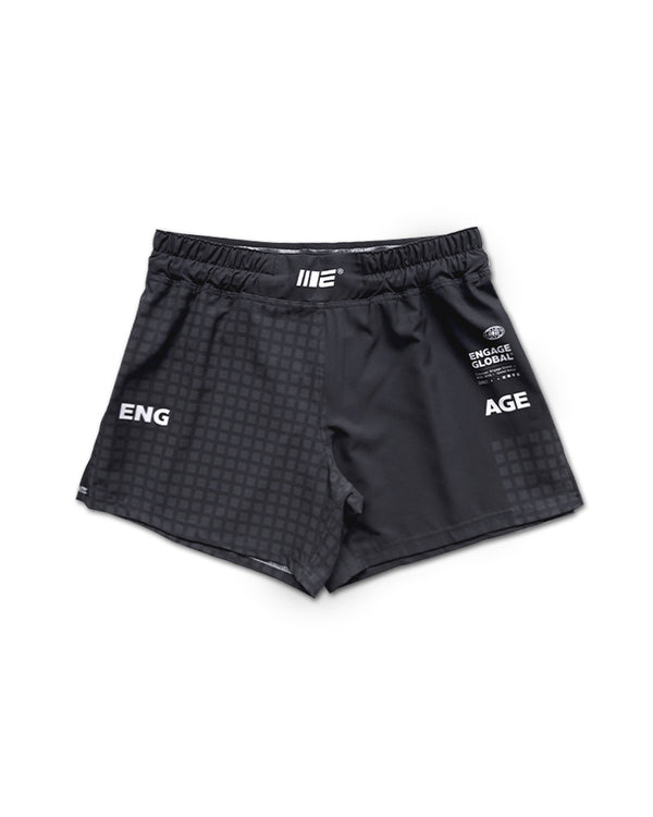 engage Grid Tech (Black) MMA Hybrid Shorts