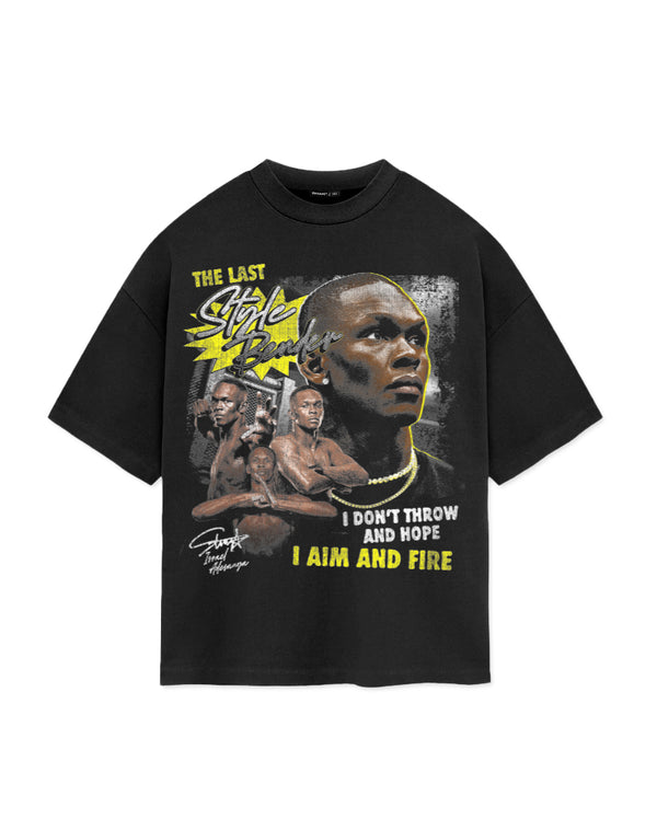 engage Israel Adesanya 'Aim & Fire' Supporter T-Shirt