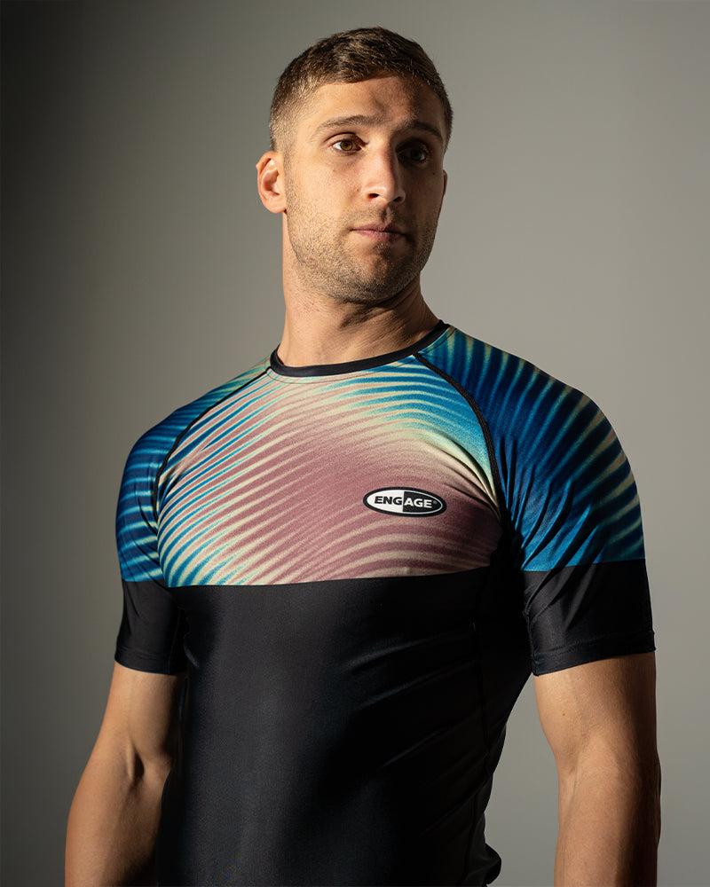 Engage Lo-Fi Short Sleeve Rash Guard