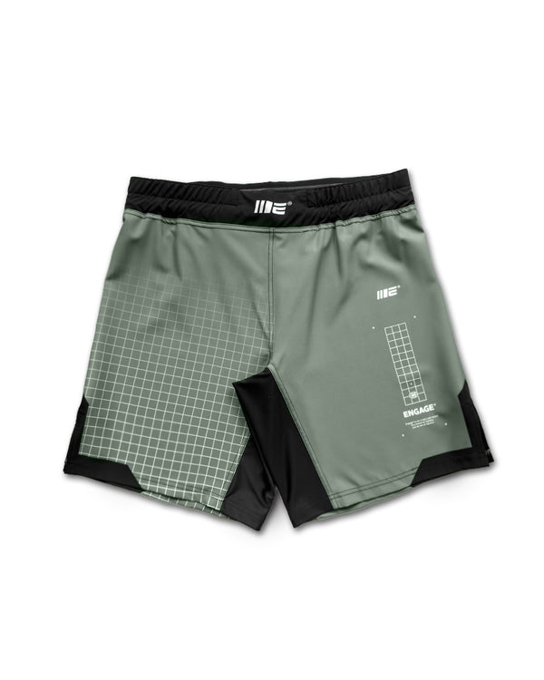 engage Olive Graph MMA Grappling Shorts