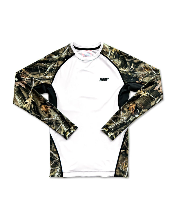 engage Real Camo Long Sleeve Rash Guard