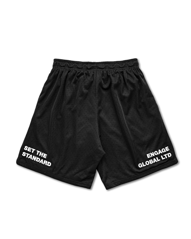 Engage Set The Standard Mesh Shorts (Black)