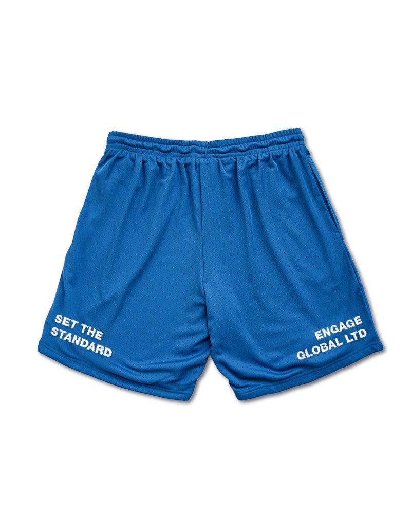 Engage Set The Standard Mesh Shorts (Blue)