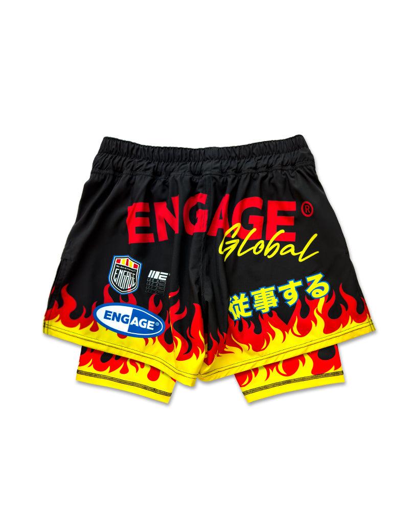 Engage Shake N' Bake 2-in-1 Fight Shorts