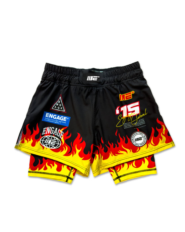 engage Shake n' Bake 2-in-1 Fight Shorts