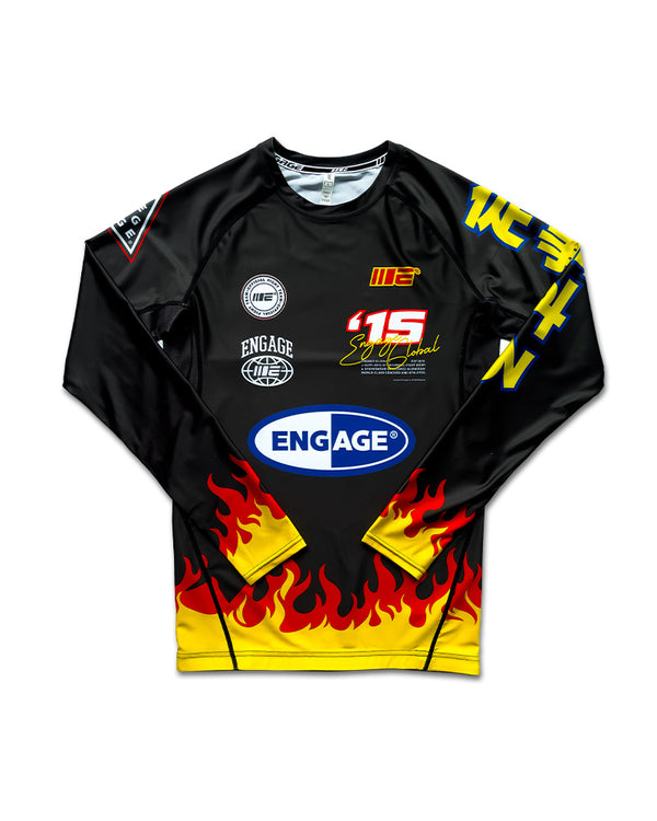 engage Shake 'n Bake Long Sleeve Rash Guard