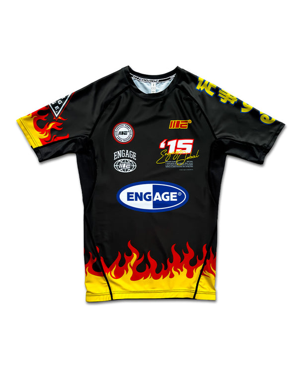 engage Shake 'n Bake Short Sleeve Rash Guard