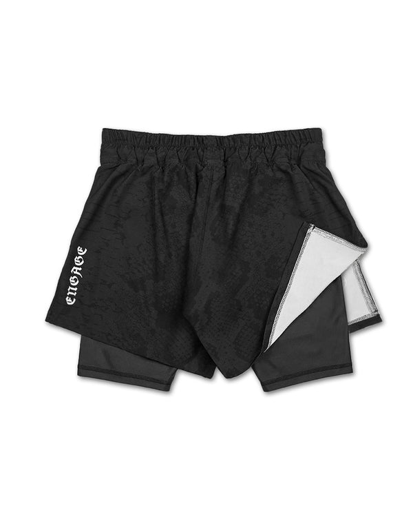 engage Viper (Onyx) 2-in-1 Hybrid Shorts