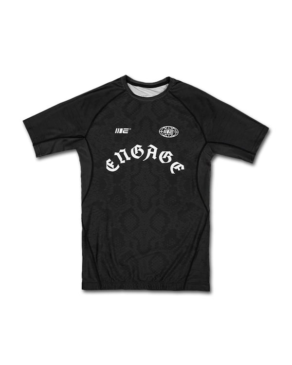 engage Viper (Onyx) Short Sleeve Rash Guard