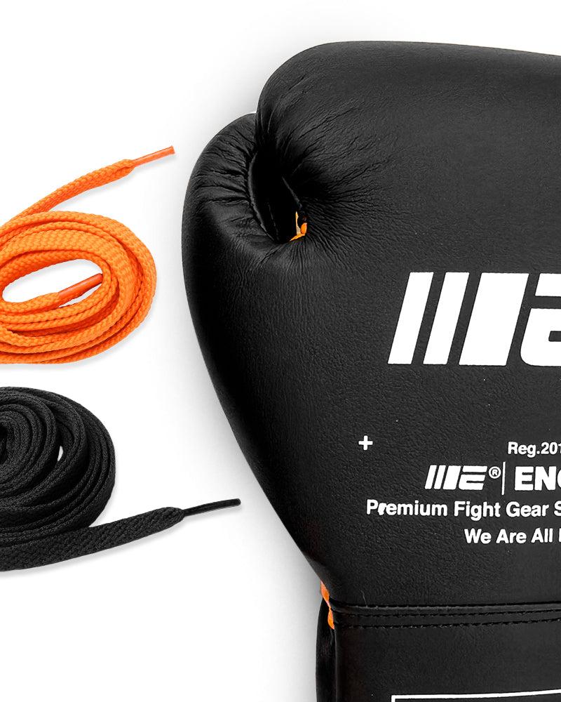Engage W.I.P Series Boxing Gloves - Black (Lace Up)