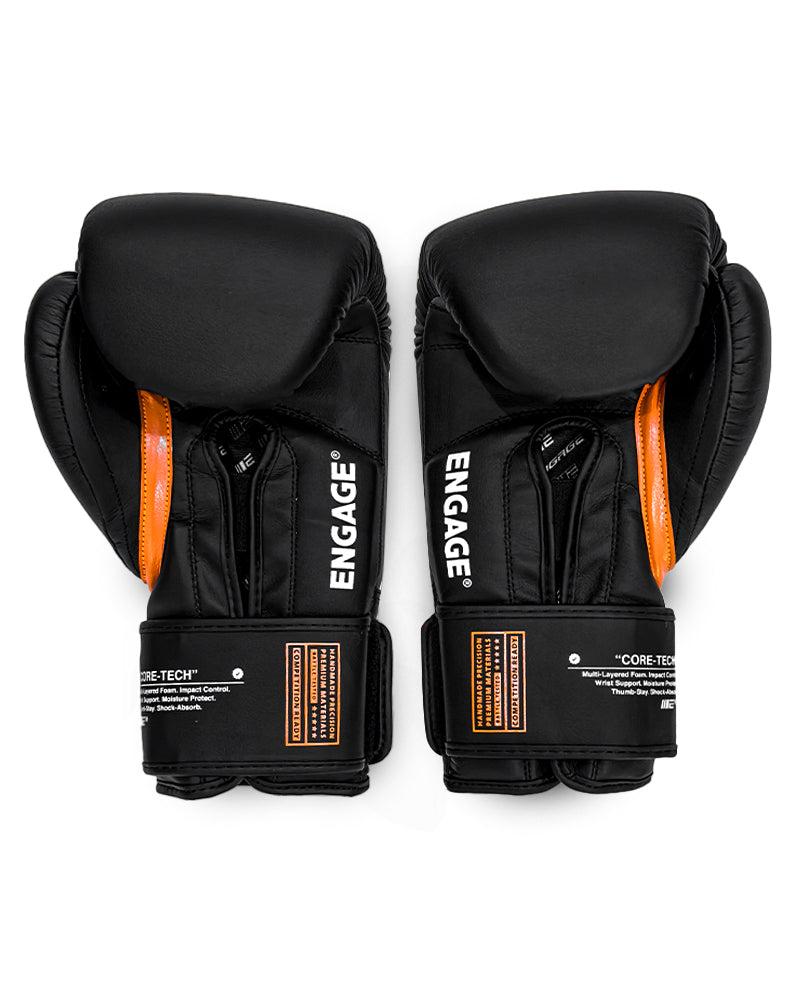 Engage W.I.P Series Boxing Gloves - Black (Velcro)