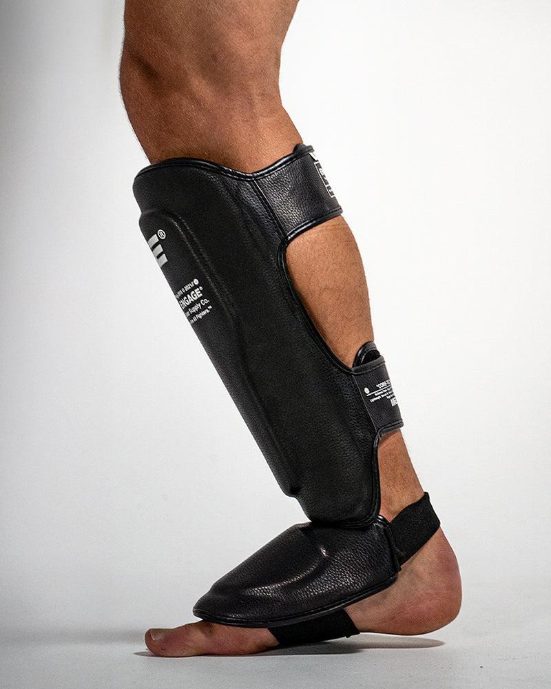 Engage W.I.P Series Shin Guards - Black (Version 2)