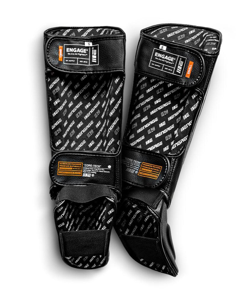 Engage W.I.P Series Shin Guards - Black (Version 2)