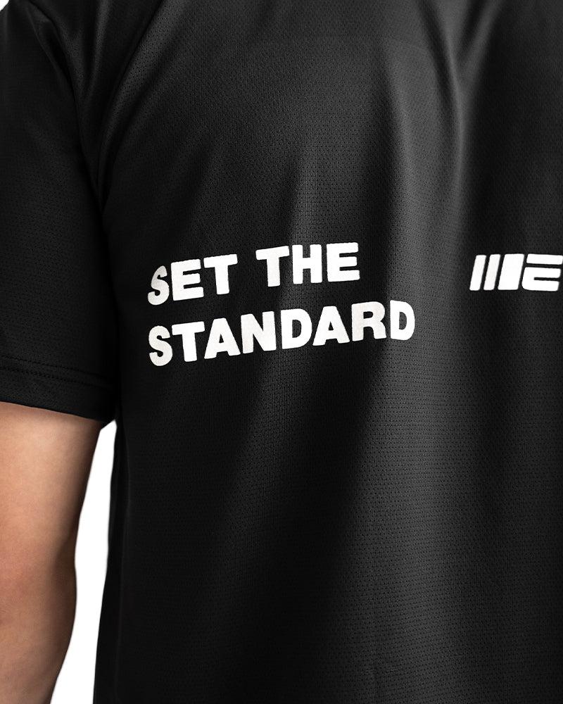 Engage Set The Standard Oversized Training Tee (Black)