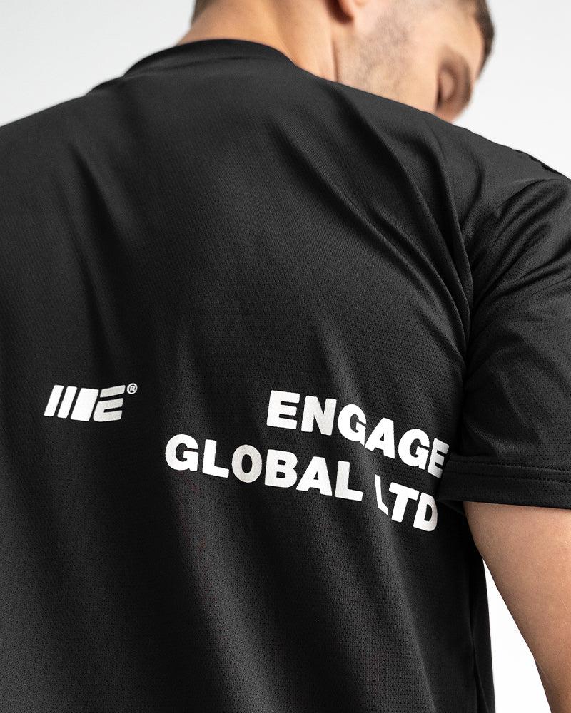 Engage Set The Standard Oversized Training Tee (Black)