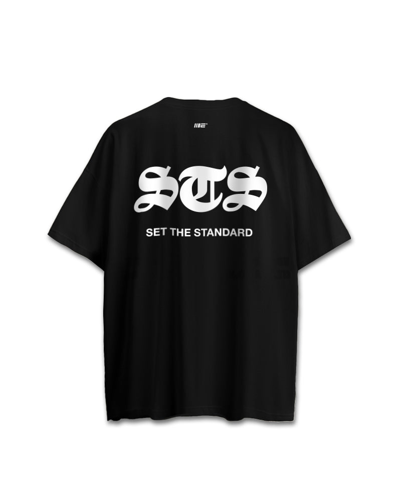 Engage Set The Standard 'STS' Oversized Training Tee (Black)