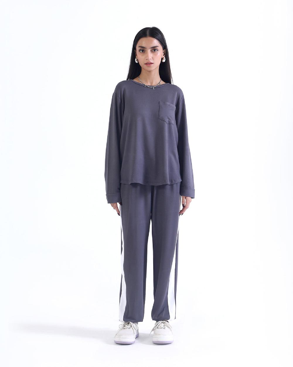 engine 2 Piece Suit Knit LE4061-00M-DGY