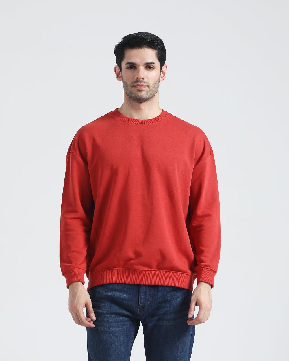 engine Basic Sweat Shirt Loose Fit MT4207-00L-RST