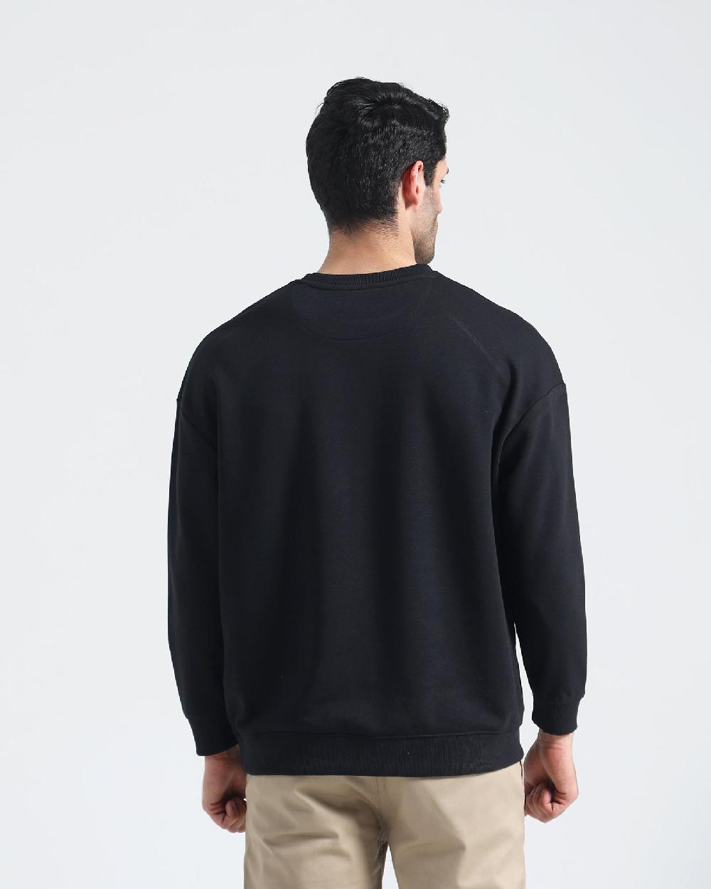 Engine Basic Sweat Shirt Loose Fit MT4207-00S-BLK