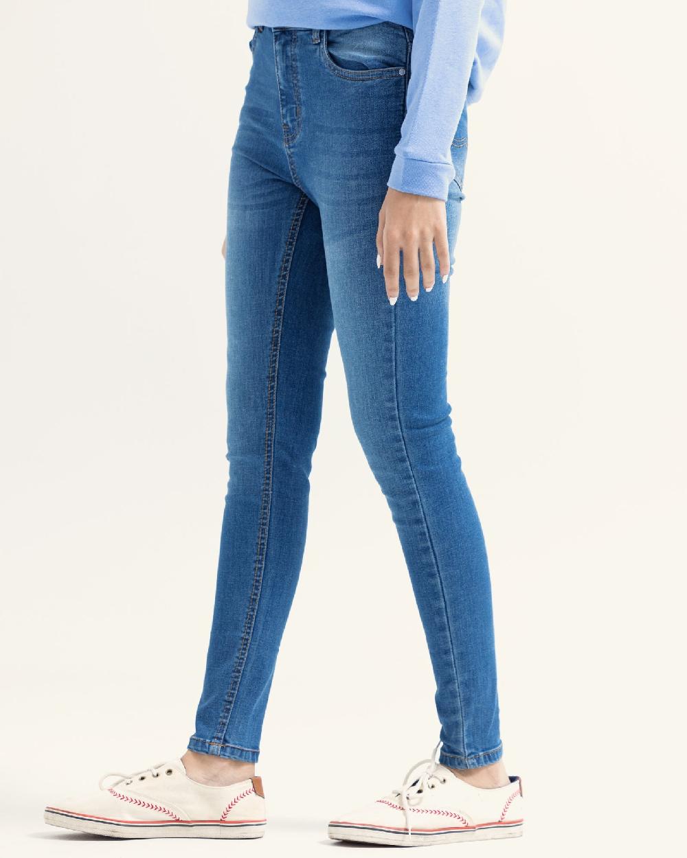 Engine Blue Skinny Jeans LD2026-026-BLU