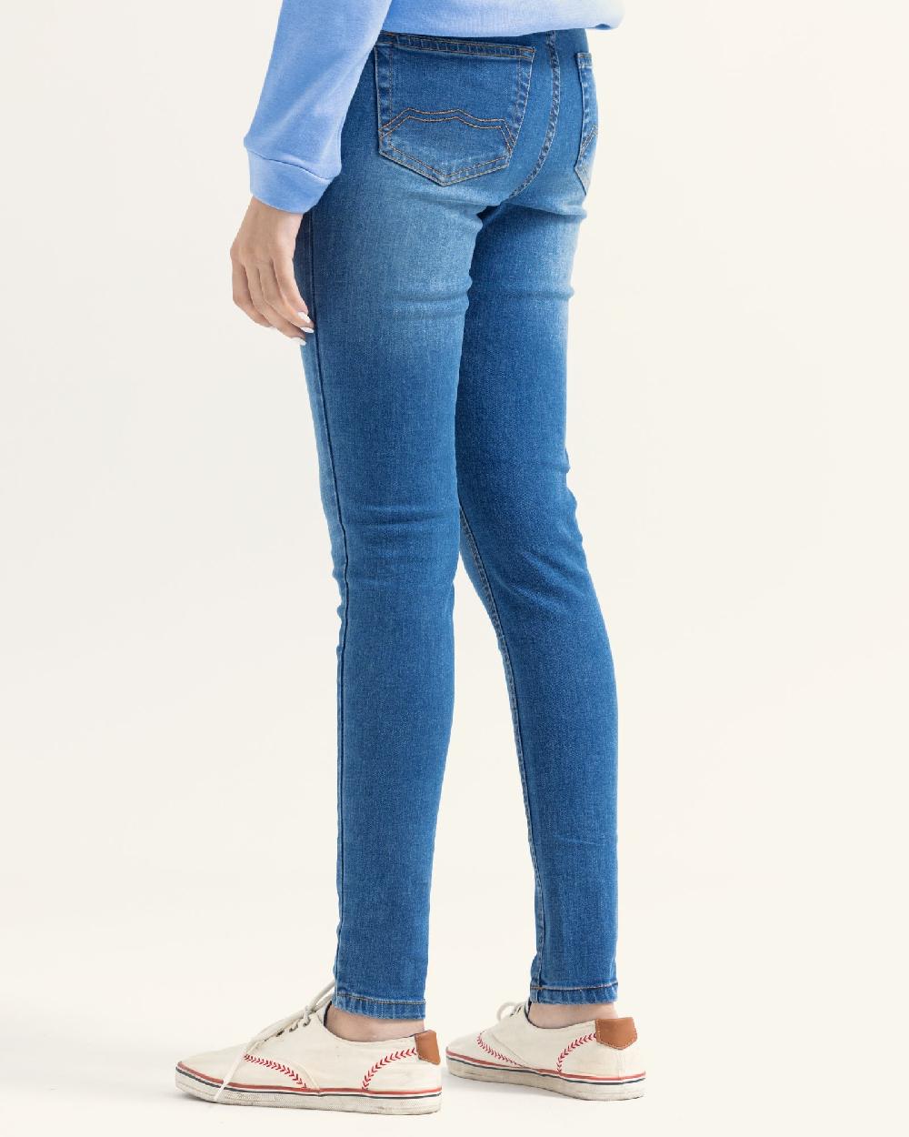 Engine Blue Skinny Jeans LD2026-026-BLU