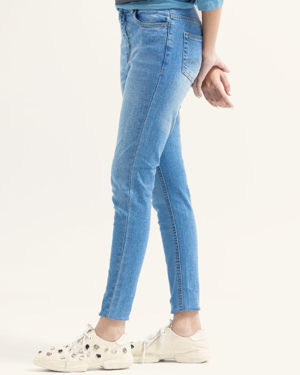 Engine Blue Skinny Jeans LD2028-026-BLU