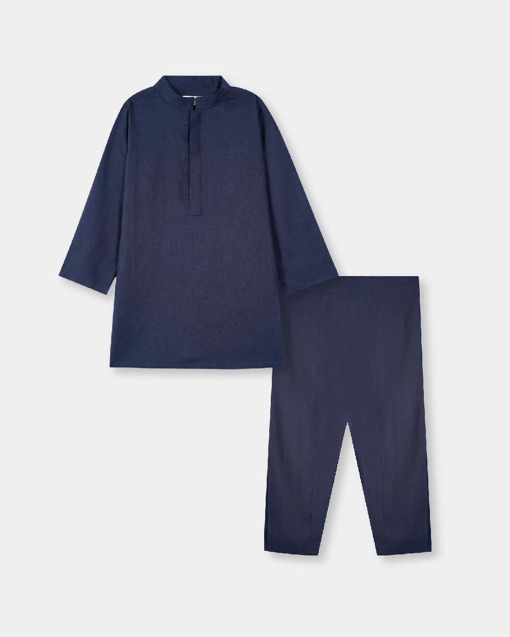 engine Boys 2Pc Suit ETS008-2YR-NVY