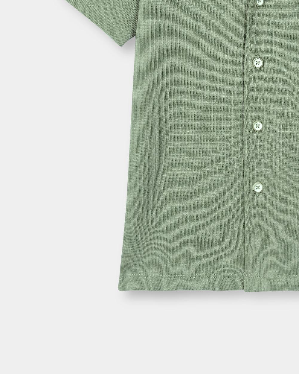 Engine Boys Button Down KT5010-K04-SAG