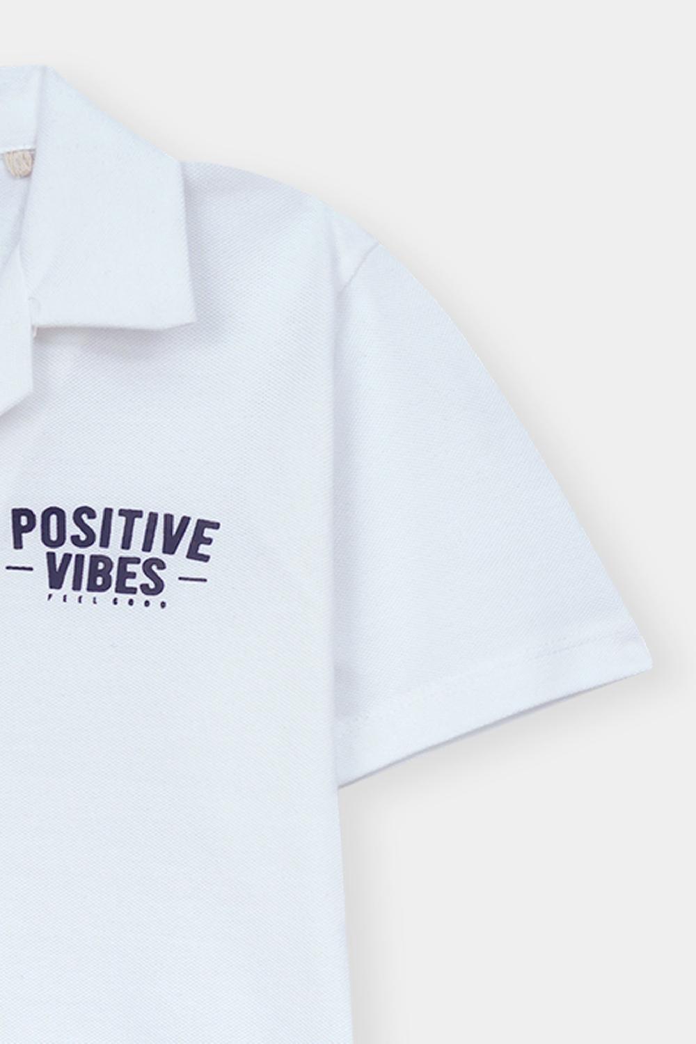 Engine Boys Button Down KT5083-K02-WHT