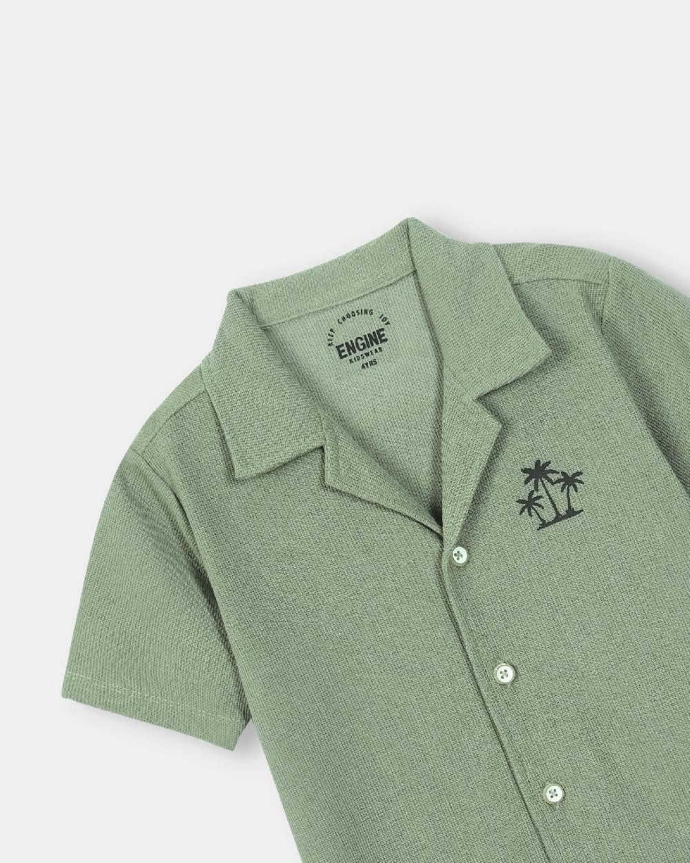 Engine Boys Button Down TT5010-2YR-SAG