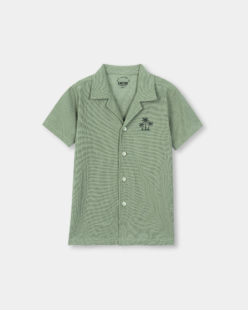 engine Boys Button Down TT5010-2YR-SAG