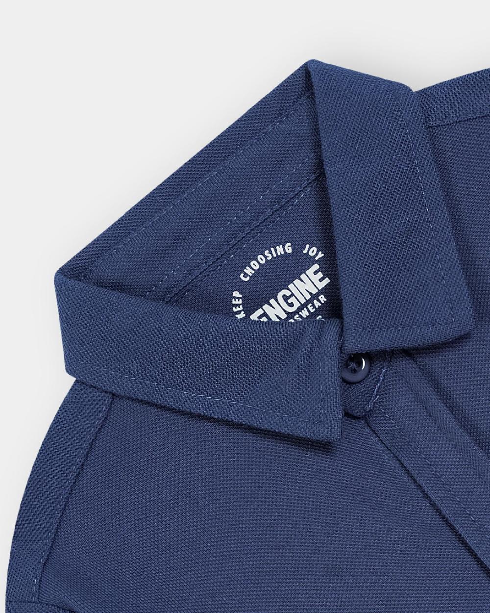 Engine Boys Button Down VKT174-506-BLU