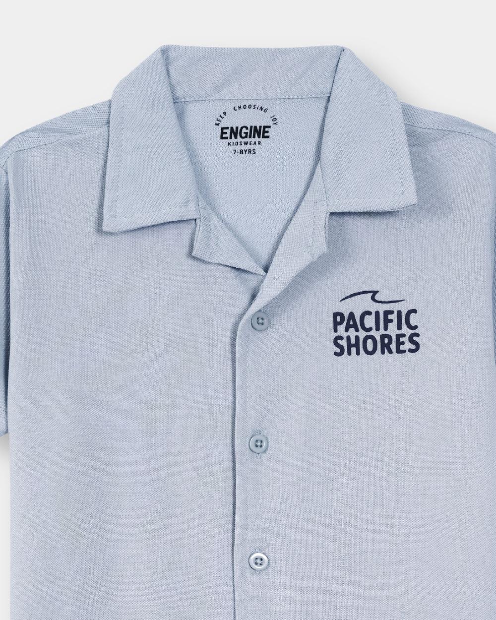 Engine Boys Button Down VTT165-2YR-LBL