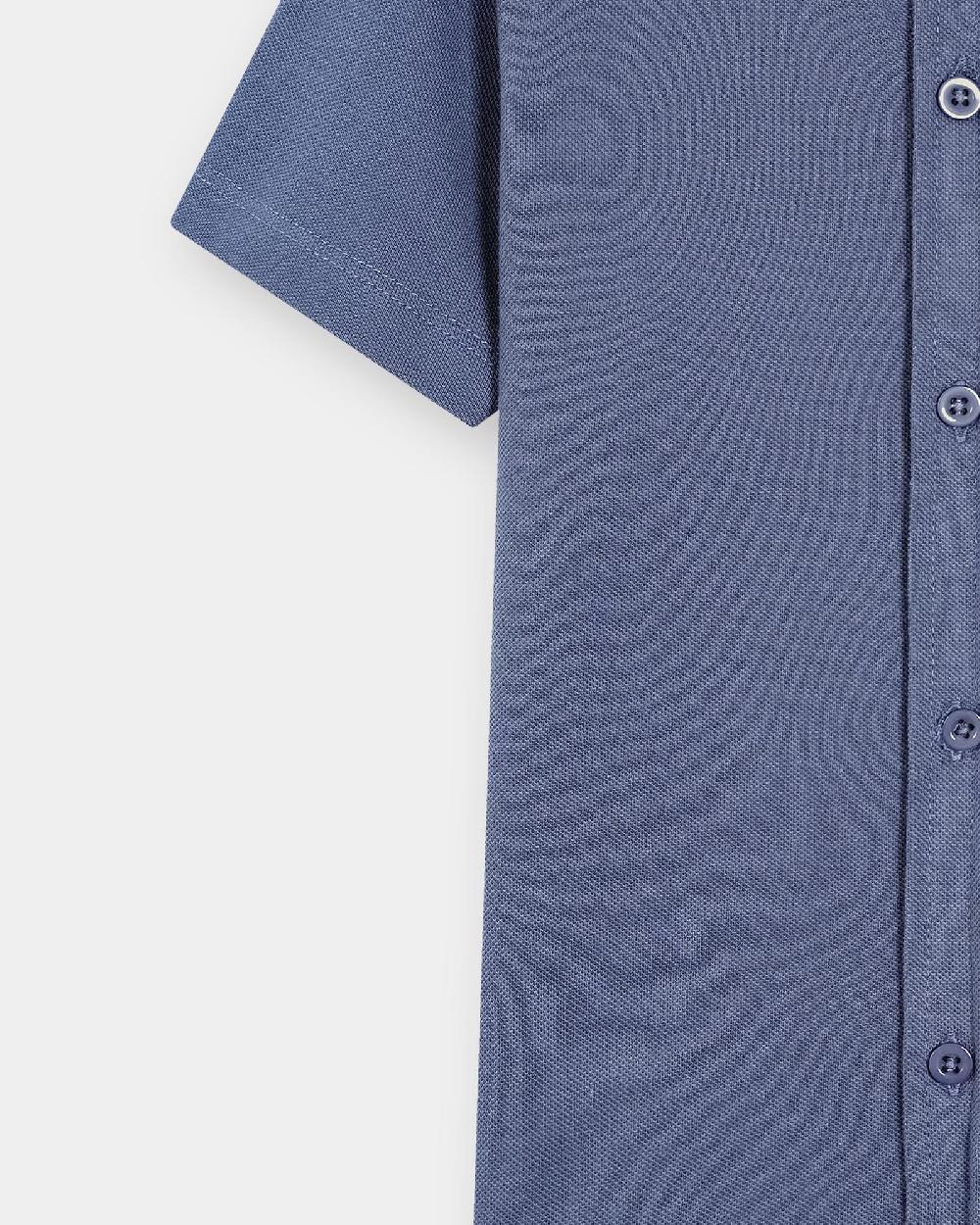 Engine Boys Button Down VTT184-2YR-BLU