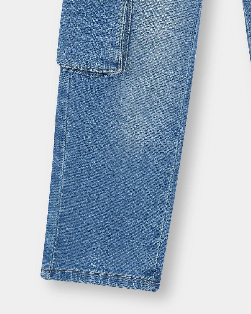 Engine Boys Cargo Denim KD5006-K02-BLU