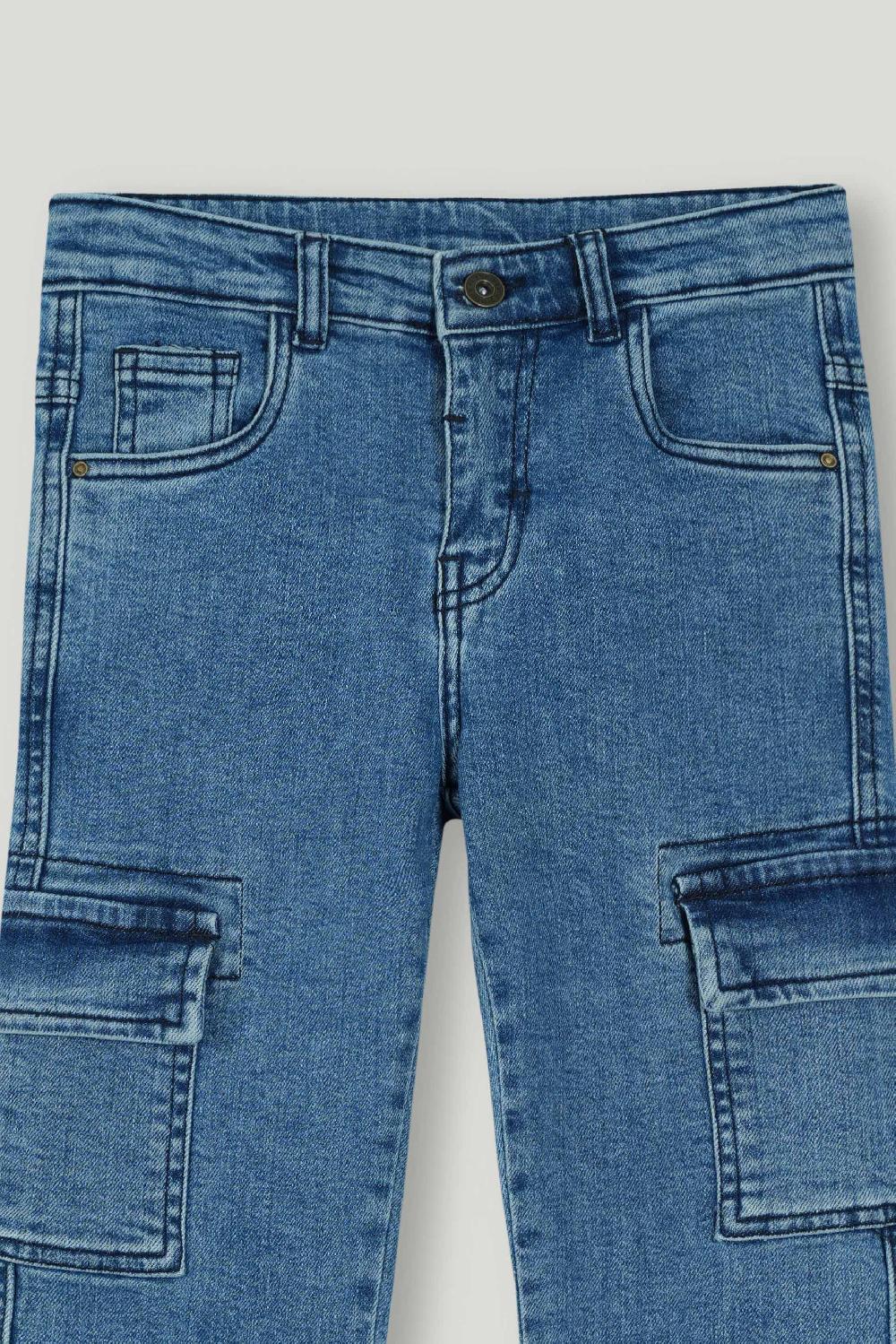 Engine Boys Cargo Denim KD5007-K02-DBU