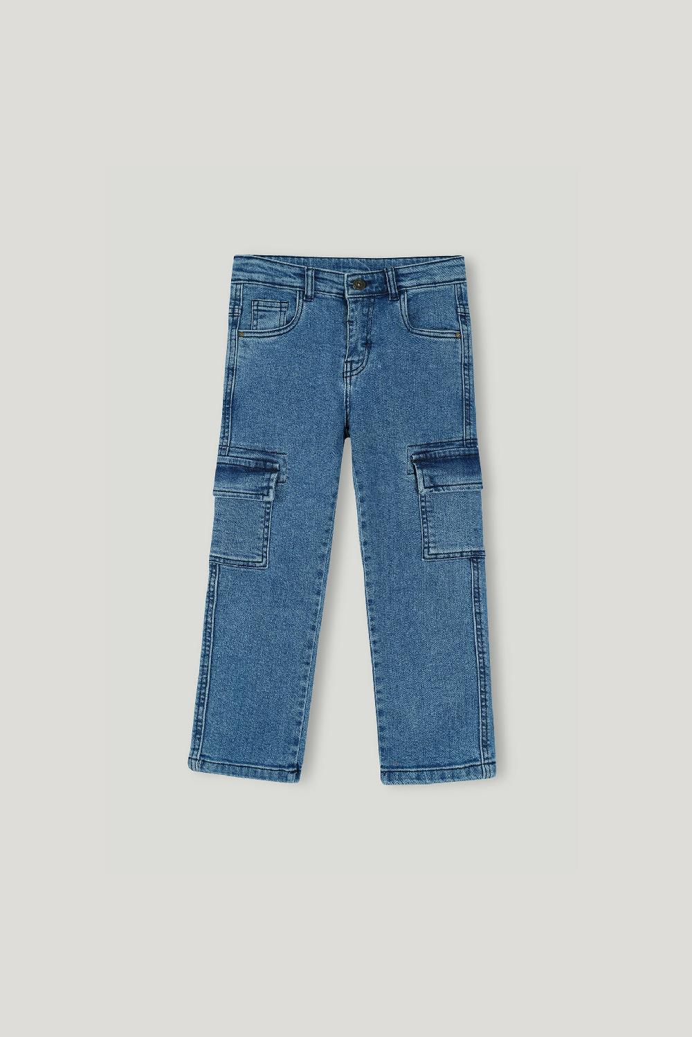 engine Boys Cargo Denim KD5007-K02-DBU