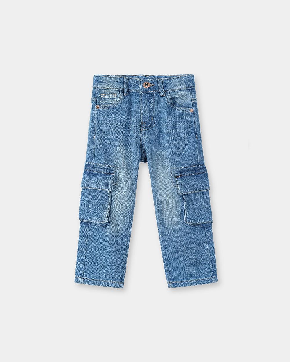 engine Boys Cargo Denim TD5006-2YR-BLU