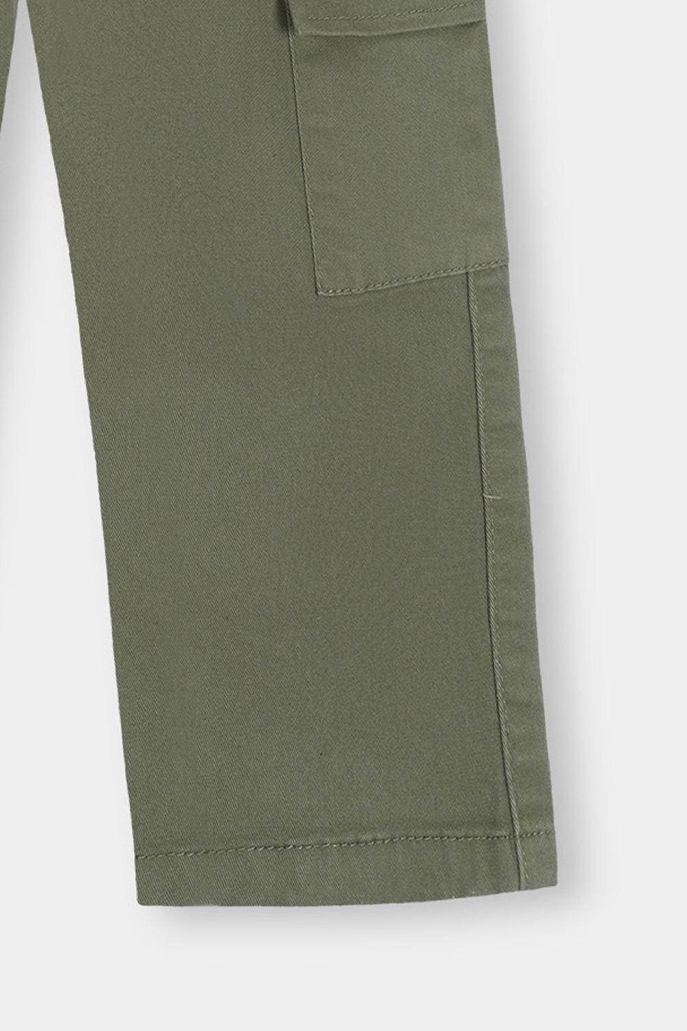 Engine Boys Cargo Pant VKP008-K02-OLV