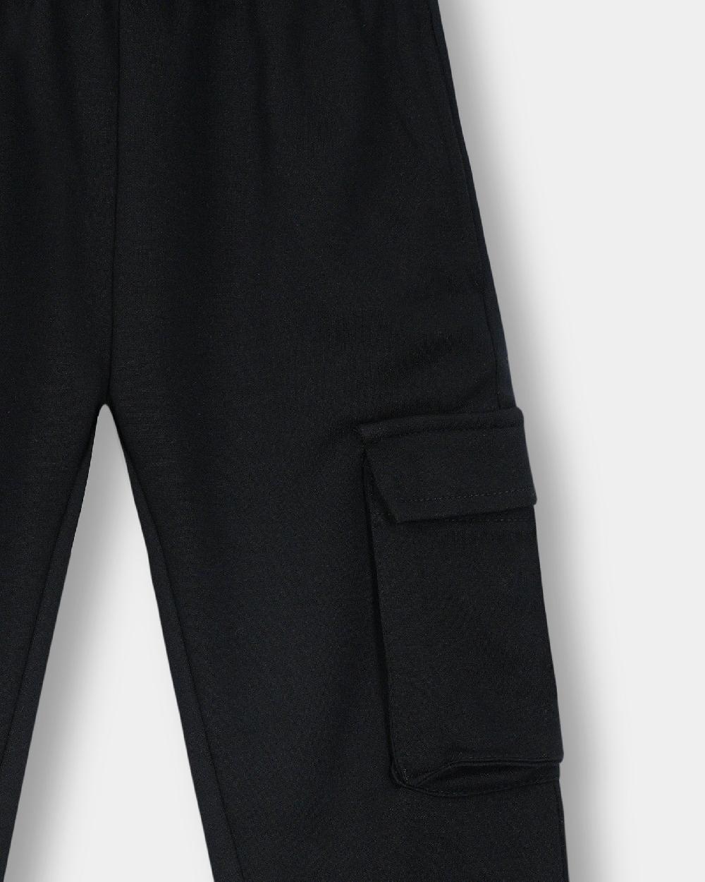 Engine Boys Cargo Trouser VTU026-2YR-BLK