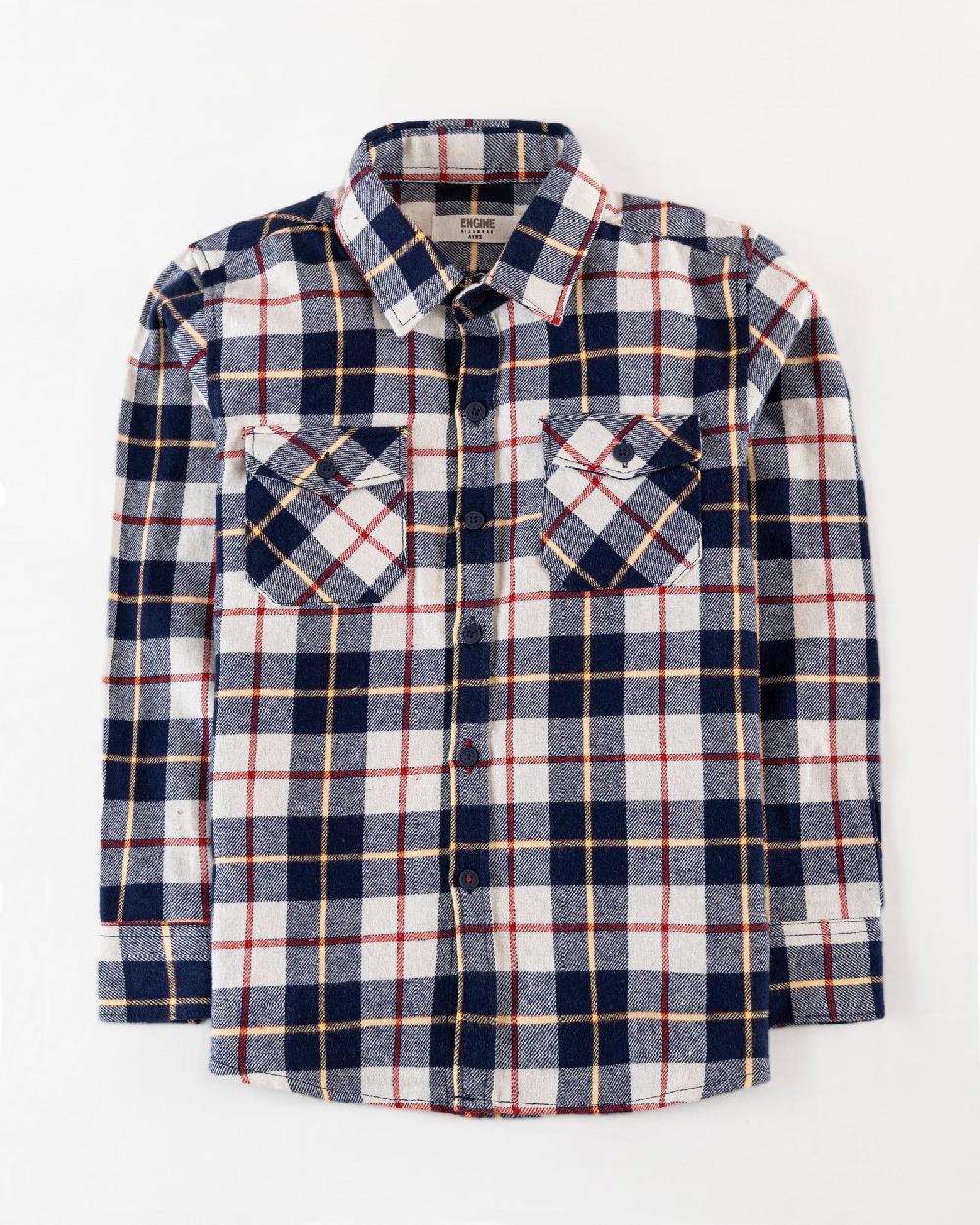engine Boys Casual Shirt IC3045-I02-DNY