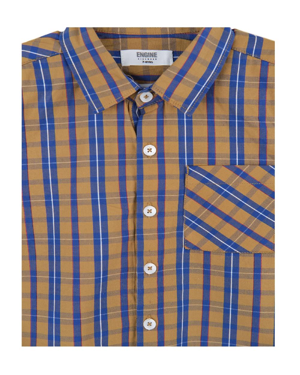 Engine Boys Casual Shirt IC4019-I02-MST