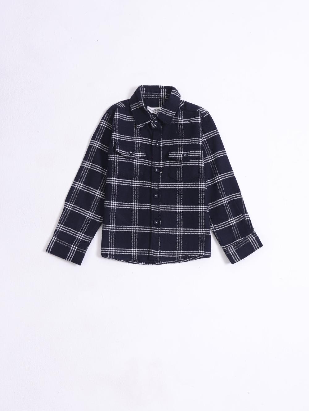 engine Boys Casual Shirt IC4031-I02-BLK