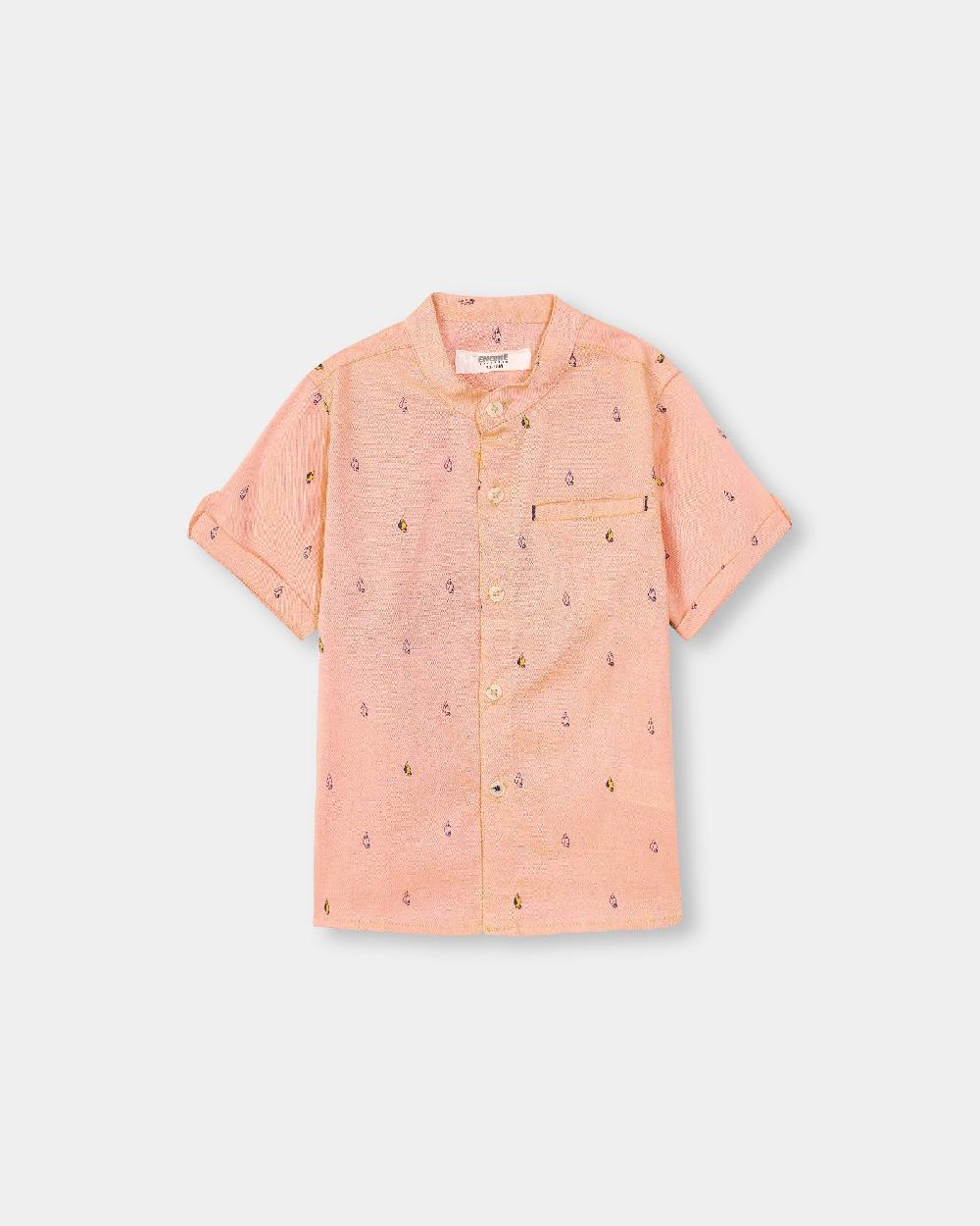 engine Boys Casual Shirt IC5007-I02-ORG
